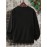 Mens Christmas Santa Claus Print Crew Neck Pullover Sweatshirts