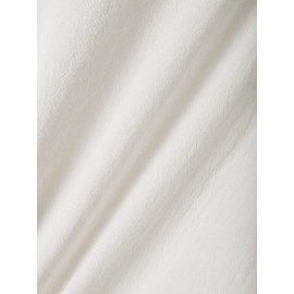 Women Solid Crew Neck Cotton Drop Shoulder Loose Blouse Women Solid Crew Neck Cotton Drop Shoulder Loose Blouse