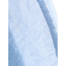 Vintage Long Sleeve Pile Collar Asymmetrical Long Blouse Vintage Long Sleeve Pile Collar Asymmetrical Long Blouse