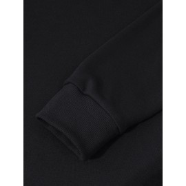 Mens Cartoon Astronaut Print Kangaroo Pocket Drawstring Hoodies Mens Cartoon Astronaut Print Kangaroo Pocket Drawstring Hoodies