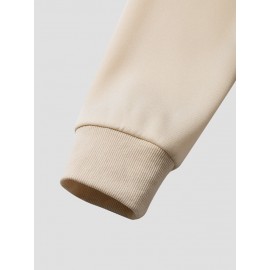 Mens Ethnic Geometric Print Chest Pocket Plush Lined Drawstring Hoodies Mens Ethnic Geometric Print Chest Pocket Plush Lined Drawstring Hoodies